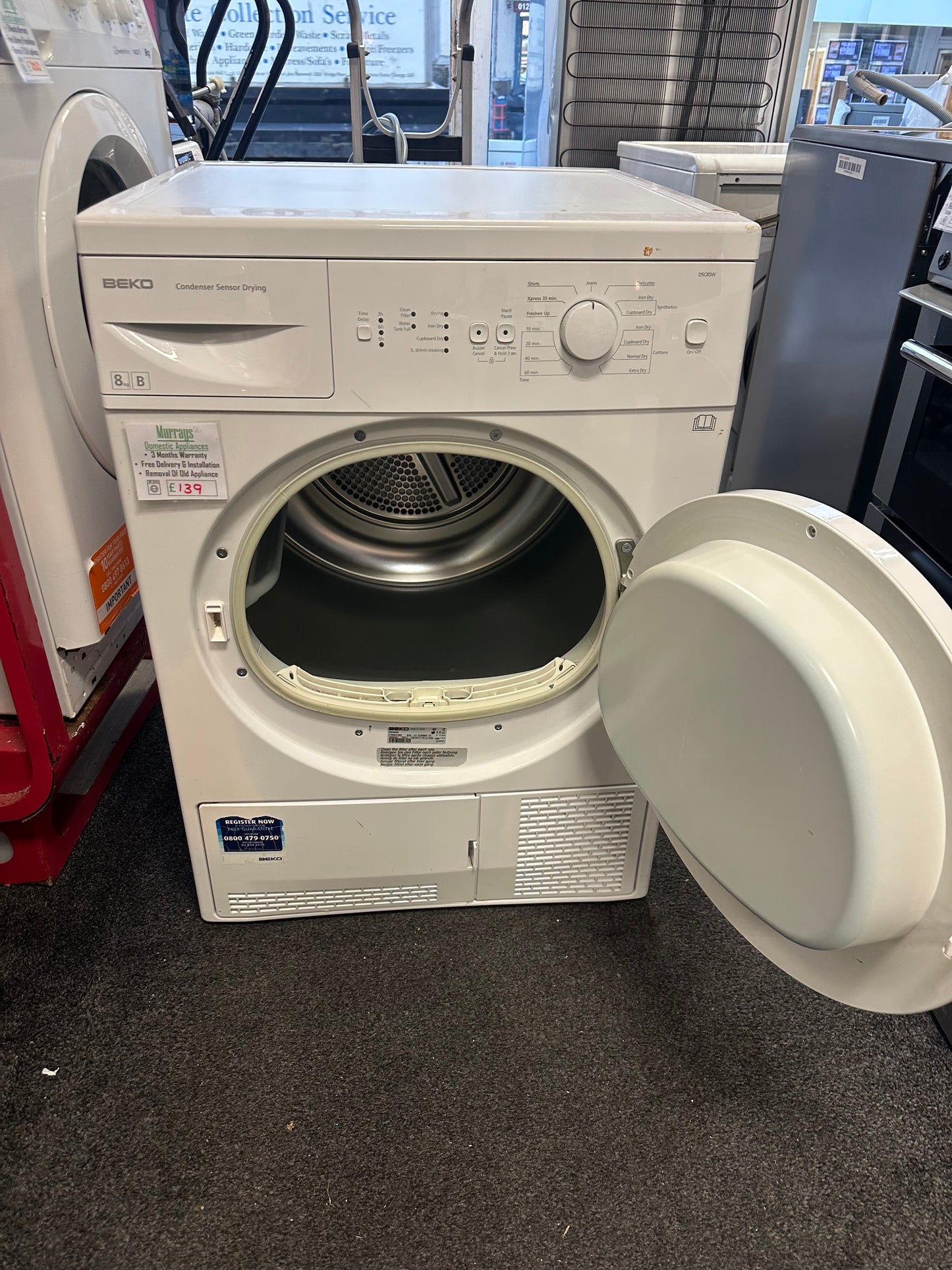 Beko 8kg Condenser Tumble Dryer