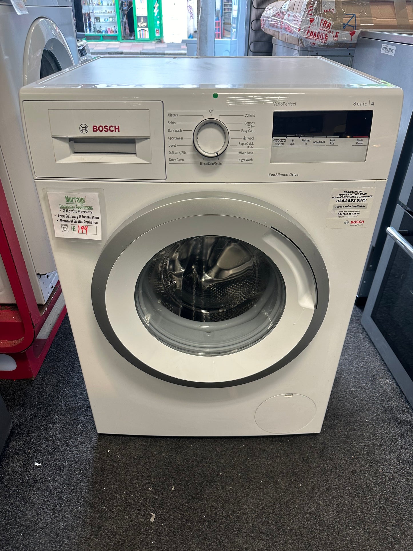 Bosch Serie 4 8kg Washing Machine