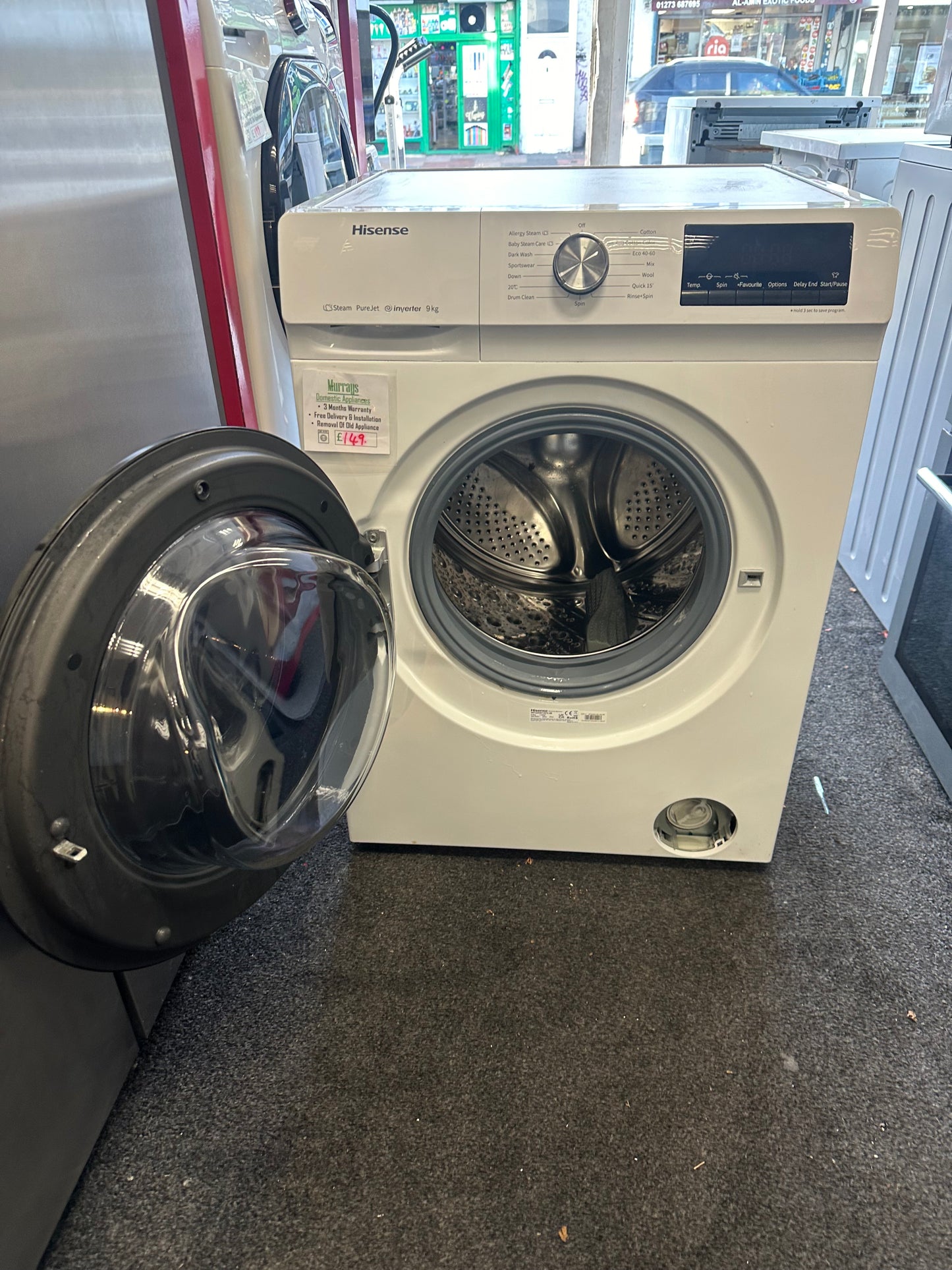 Hisense 9kg Washing Machine