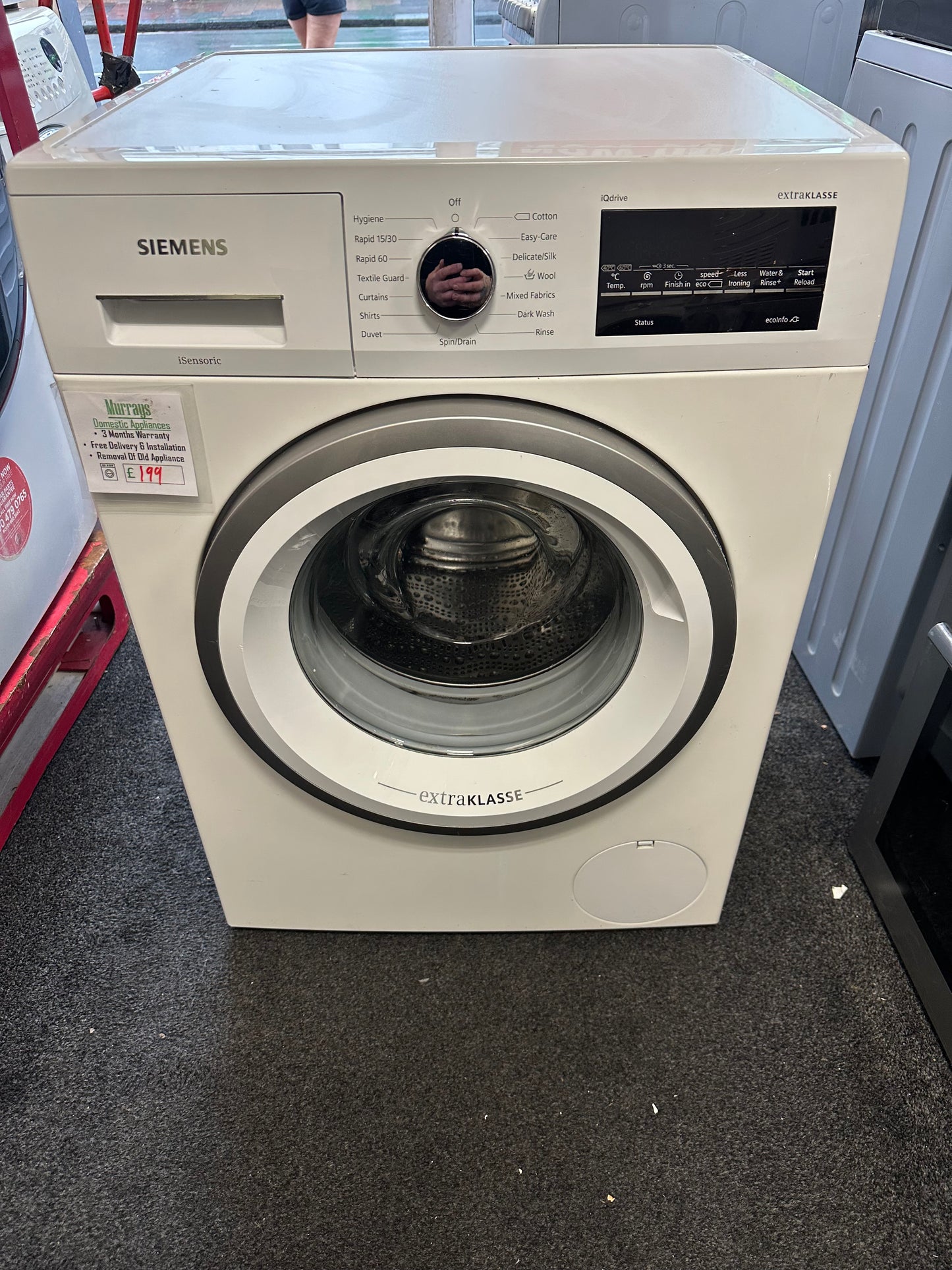 Siemens 8kg Washing Machine